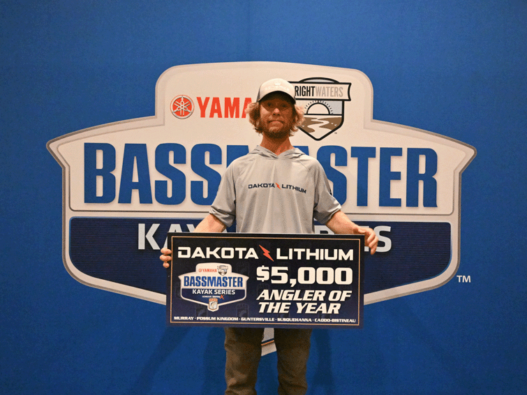 Rus Synders 2024 Bassmaster Angler of the Year